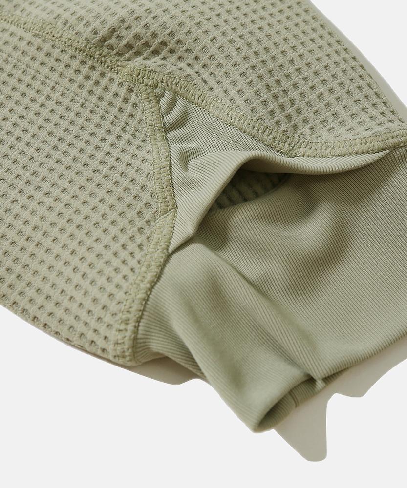MOIF [Aw26] Advanced Waffle L/S Tee / Pistachio