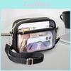 Bag Adjustable Transparent Waterproof Crossbody Strap Portable Lightweight Zipper Closure Large Capacity Phone Money Glasses Stoarge Outdoor