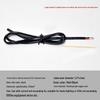 Handmade DIY 1mm Copper Core Wire Toy - Red/Black DC Circuit Leads