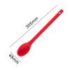 High-Temperature Resistant Silicone Spoon Set: Non-Stick Soup, Stirring, and Salad Spoons with Long Handle