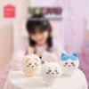 nime Figures Chikawas Cartoon Cute Plush Keychain Figures Hachiware Usachi Small Feet Pendant Self Deprecating Bear Doll Gift