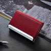 Stainless Steel Business Card Holder - Large Capacity, Fashionable and Creative Metal Design for Men & Women