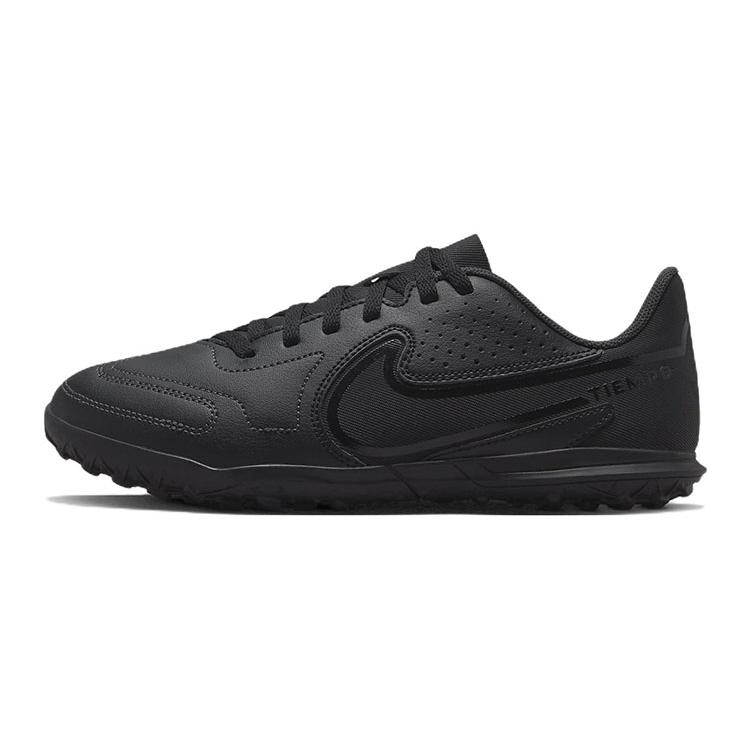 New Nike Tiempo Legend 9 JR Club TF Slip Resistant Cushioning Abrasion Resistant Low Top Kids' Soccer Shoes Black Kids' DA1334-001