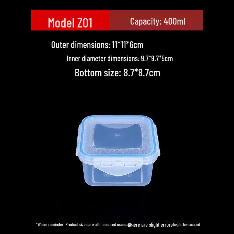 Plastic Refrigerator Food Storage Container