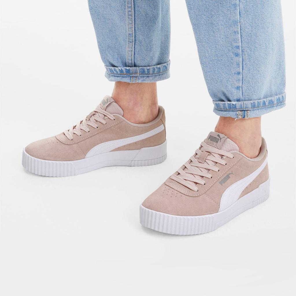 (WMNS) PUMA Carina Wildleder Rosa Damen 369864-12