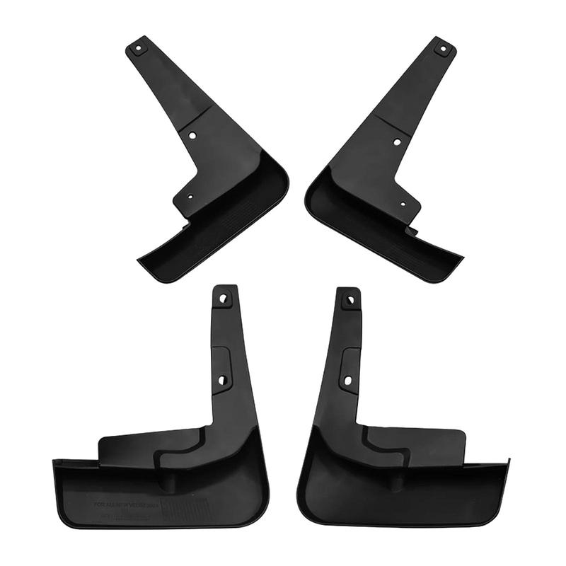 4x Car Mud Flaps, Mudguard No Collision Fender Replacement Mudflaps Easily to