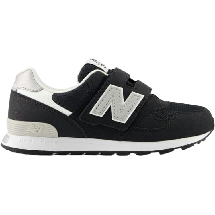 New Balance Nb 313 V2 Synthetic Leather Comfortable Durable Wear-Resistant Low-Top Running Shoes Kids Sneakers Black White P3139JN
