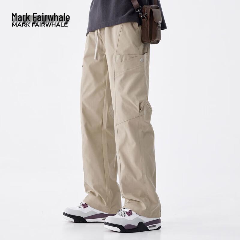Mark Fairwhale Men s Loose Fit American Straight Leg Cargo Pants M