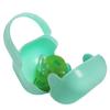 PP Plastic Pacifier & Teether Storage Case - Anti-Drop, Portable Nipple Box