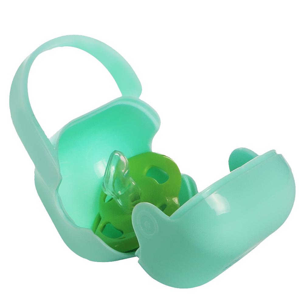 PP Plastic Pacifier & Teether Storage Case - Anti-Drop, Portable Nipple Box