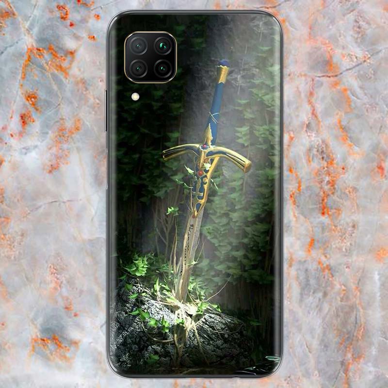 Fate Zero Stay Night For Huawei Mate 40 30 20 20X 10 RS P Smart 2021 2020 Z S Pro Plus Lite 2019 Phone Case Shell