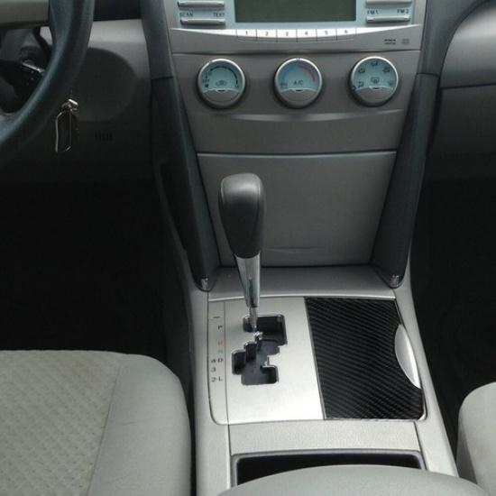 Carbon Fiber 5-Speed Automatic Gear Shift Side Cover Trim For Toyota Camry 07-11