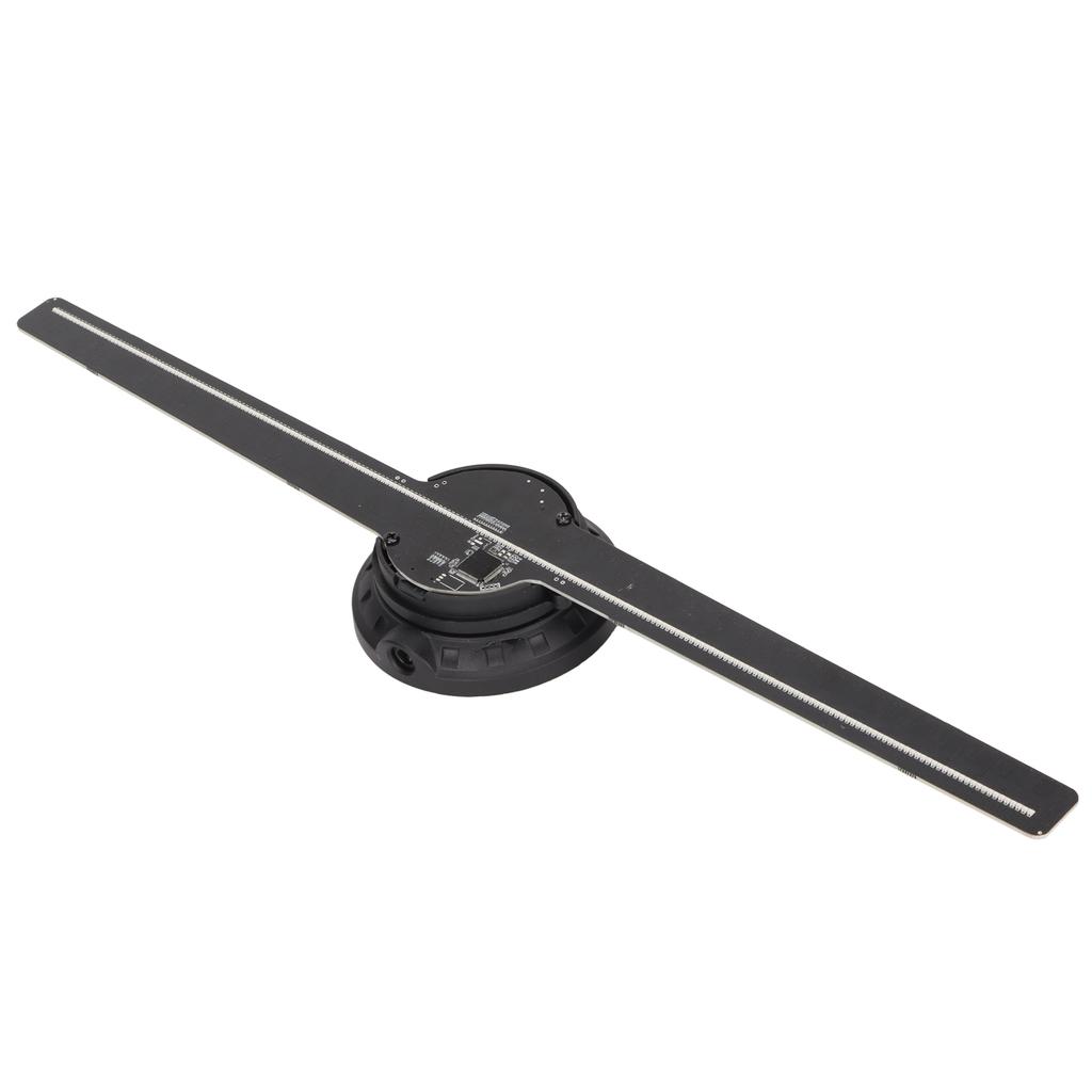 Mașină de Publicitate Ventilator Holografic 3D DF‑42 42cm Ventilator LED cu 2 Pale Proiecție Afișaj 3D 100‑240VAU