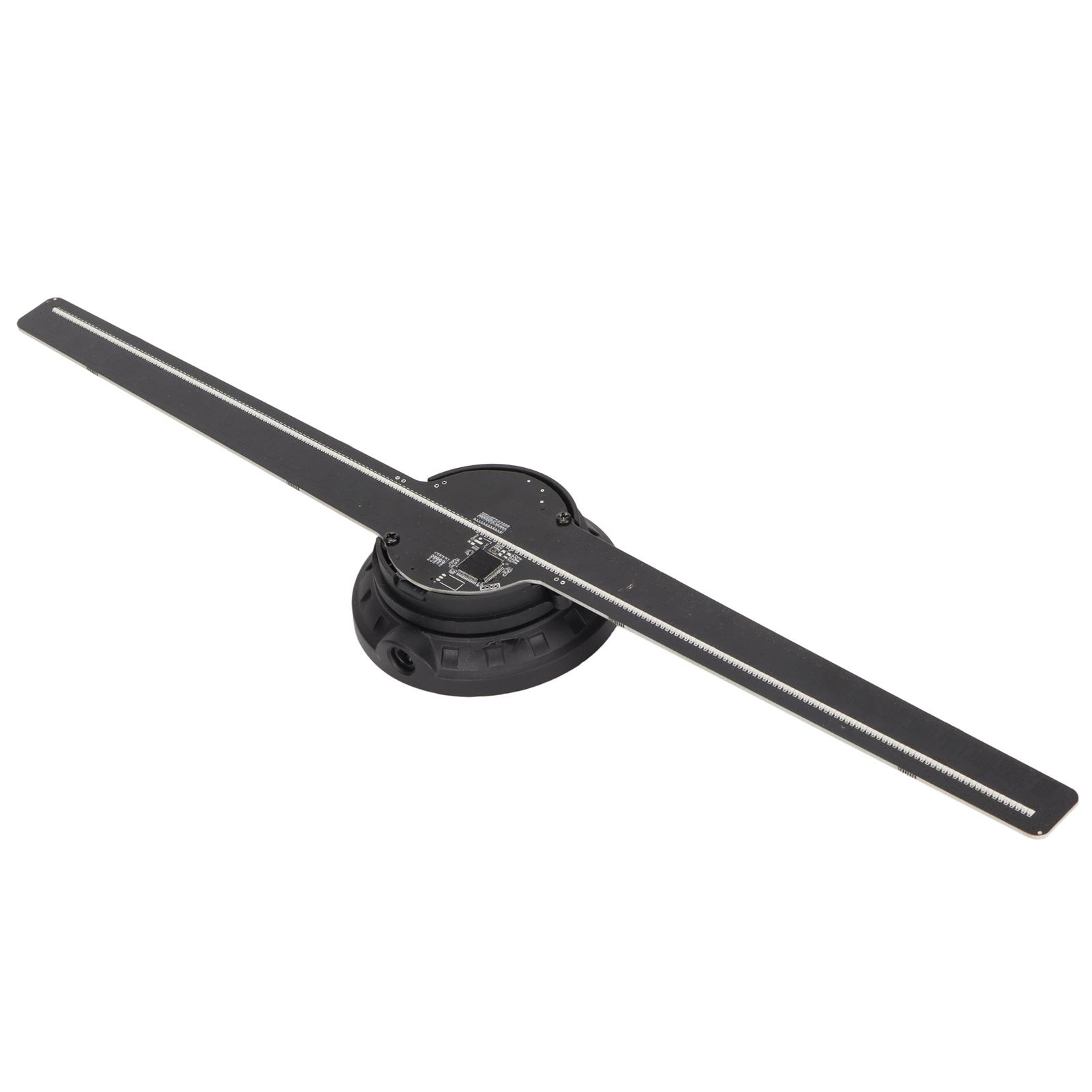 

42 см DF‑42 3D голографический вентилятор рекламная машина 2 лопастной светодиодный проекционный вентилятор 3D дисплей 100‑240 В AU AU PLUG