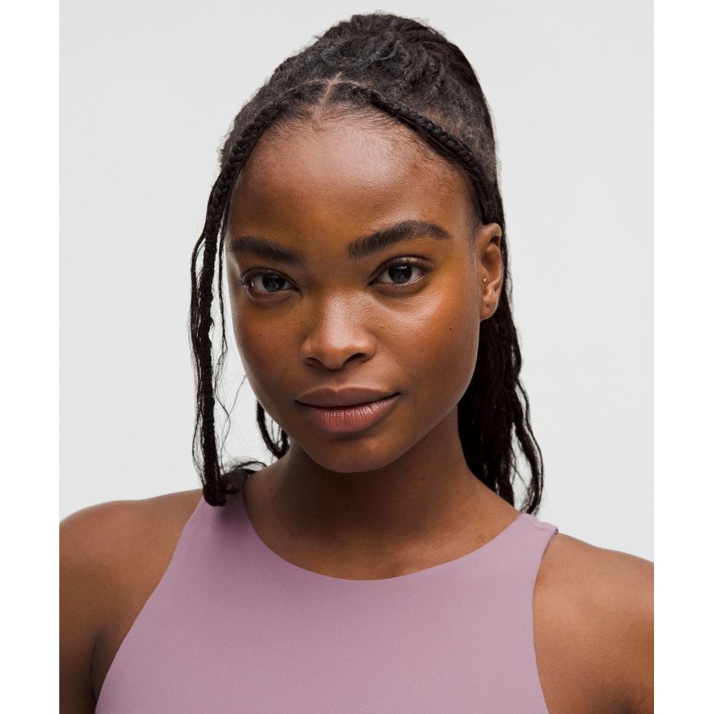 Lululemon Align  High Neck Tank Top  Light Support Lavender Lux