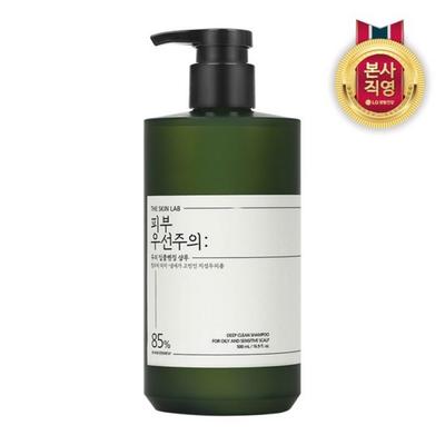 Skin-first Tiefenreinigungsshampoo für fettige Kopfhaut, 500ml, 1 Stück