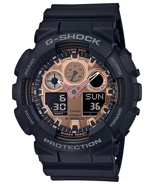 

Casio Men s Resin 200M Water Resistant Digital Shock Resistant Quartz Watch GA-100MMC-1A чёрный