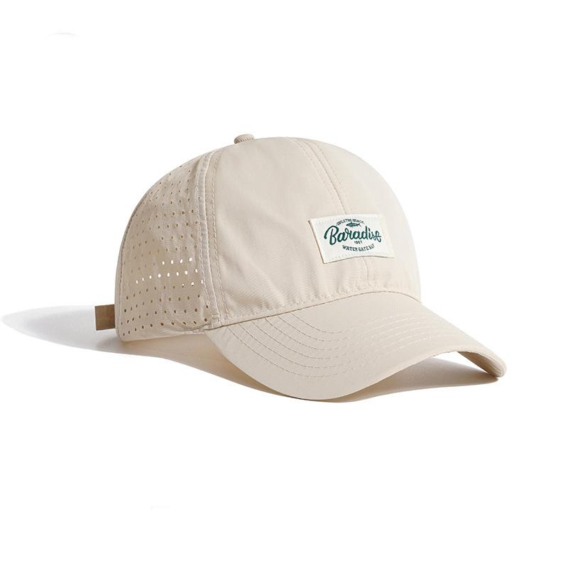 Trend Patch Quick-drying Thin Baseball Cap Men's and Women's Summer Outdoor Sports Running Cap Sun Protection