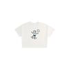 New X Noritake SS25 T Shirt Women's White WCH747-W70