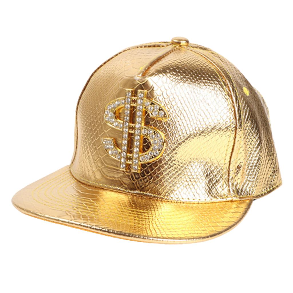 Dollar Badge Crocodile Pattern Baseball Cap Adjustable Hat Y2k Hiphop Cycling Climbing Travel Hat for Boy Girls Unisex