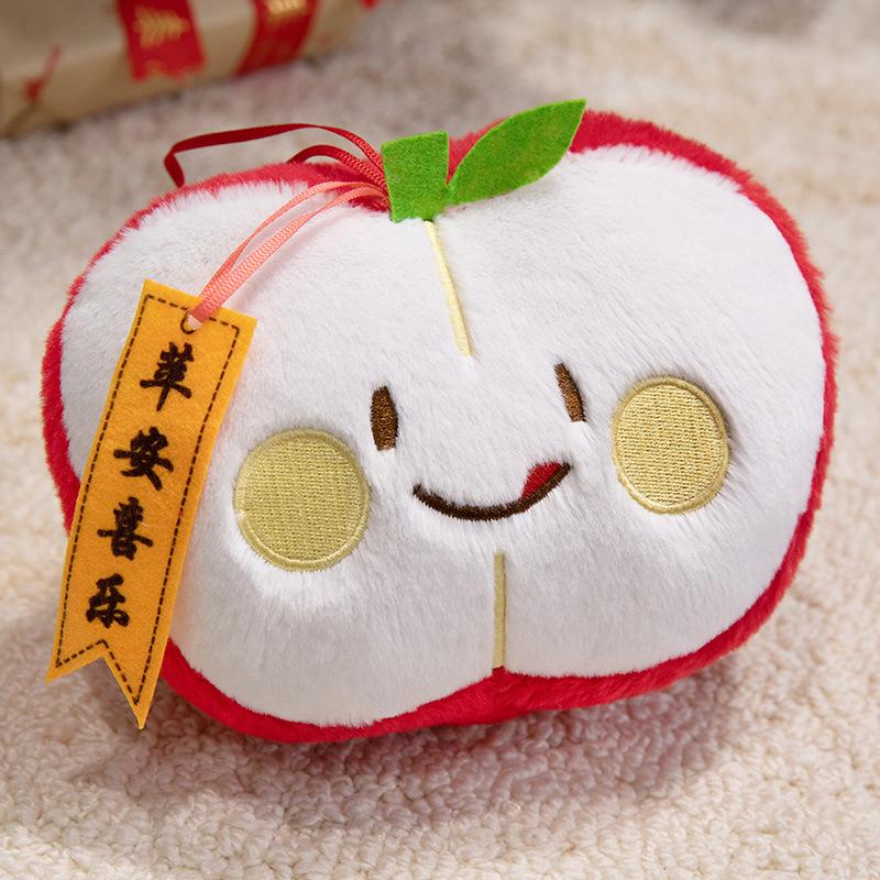 Pig Persimmon Ruyi Doll Plush Toy Cute Good Persimmon Occurrence Piglet Pendant Plush Doll Girl Gift