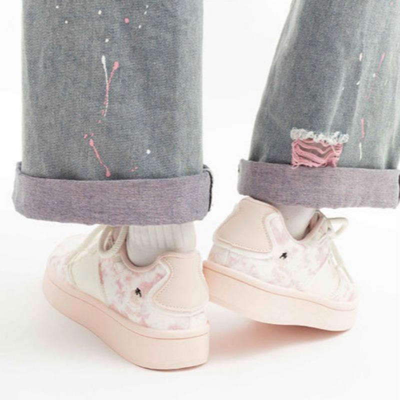 Student Sports Shoes Fashionable Casual Women's Shoes Thick-soled Versatile White Shoes