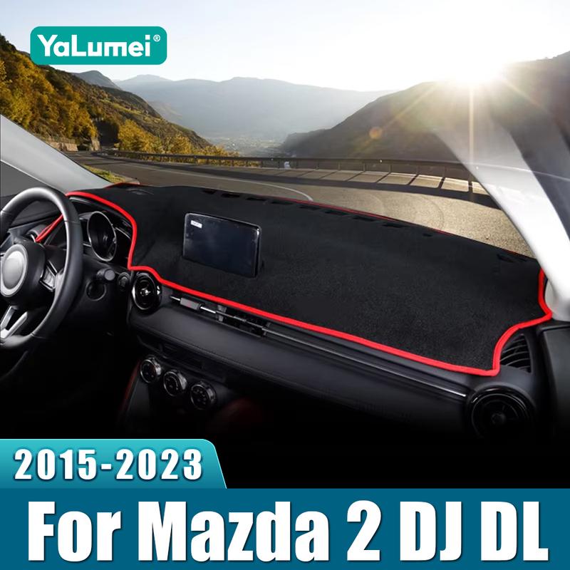 For Mazda 2 DJ DL 2015 2016 2017 2018      Car Dashboard Cover Sun Shade Non-slip Mat Interior Accessories