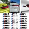 Para E46 E60 E64 F10 F20 F30 F06 F12 F13 E93 F80 F82 F87 M1 M2 M3 M4 M5 M6 M8 Emblema Traseiro 3D Porta-malas Emblema Logotipo Adesivo de Carro