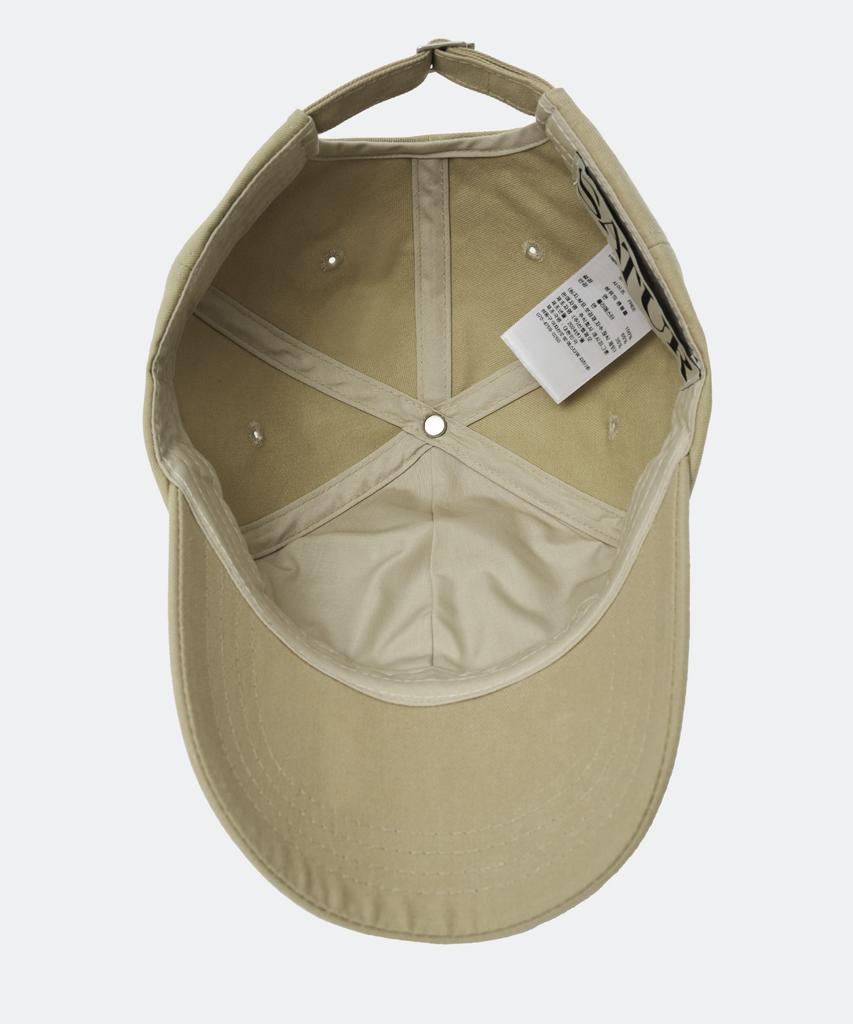 Seteo Vintage Casual Applique Ball Cap Beige