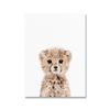 Giraffe Panda Elefant Leinwand Poster für Kinderzimmer Wand Kunst Bild Druck Tier Leinwand Malerei Nordic Kid Baby Schlafzimmer Kunst