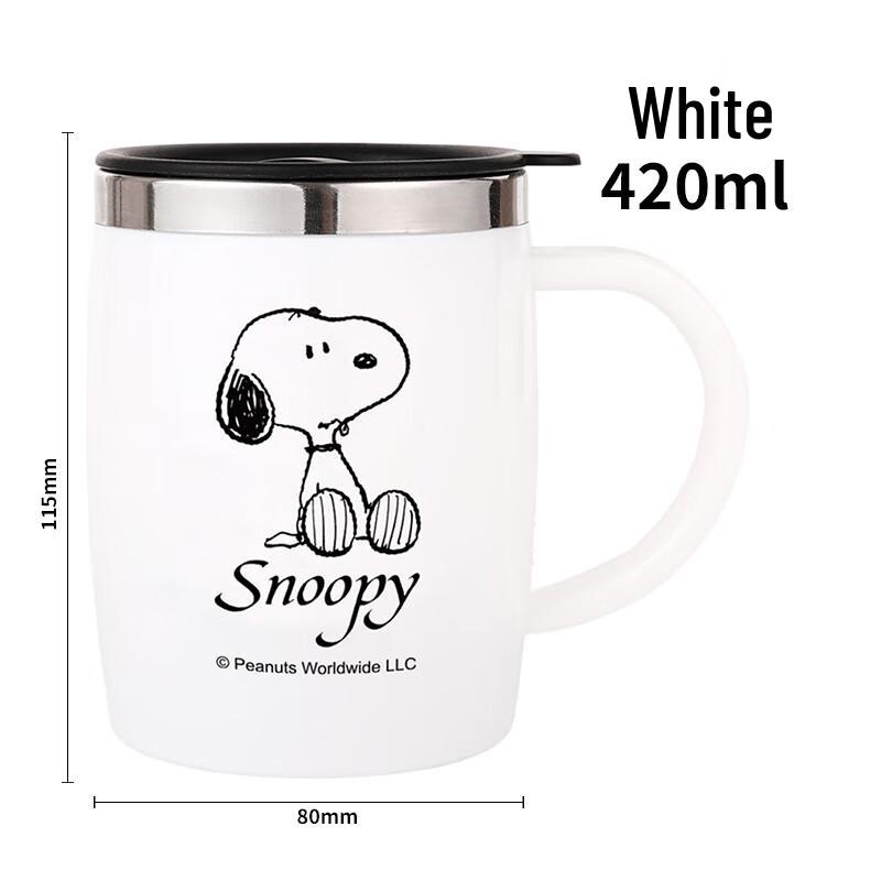 SNOOPY Insulated Stainless Steel Mug with Handle