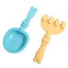 Summer Toys Beach Sand Toys Set Beach Accessories Yellow Castle Sand Mold Toy Fun Plastic Castle Bucket Play Sand Set