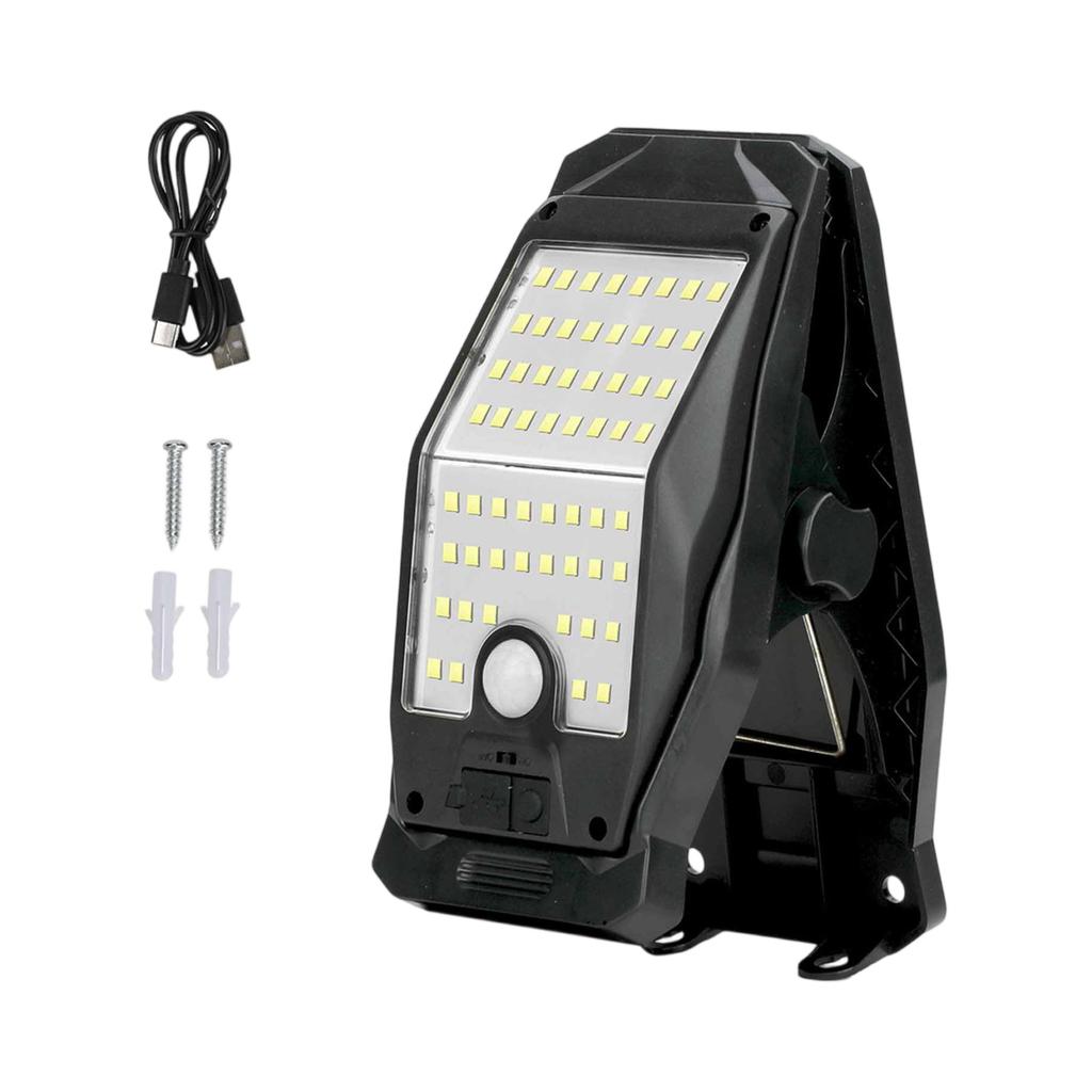 Outdoor Solar Clip LED Lamps –  Wall Light, Non-Drilling Installation, Household & Courtyard Lighting