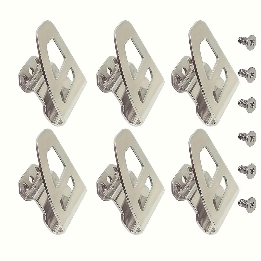 4-Piece Set Belt Hooks with Screws Compatible with 18V 2604-22CT 2604-20 2604-22 Hammer Drill Driver Impact Wrench Electric Tool