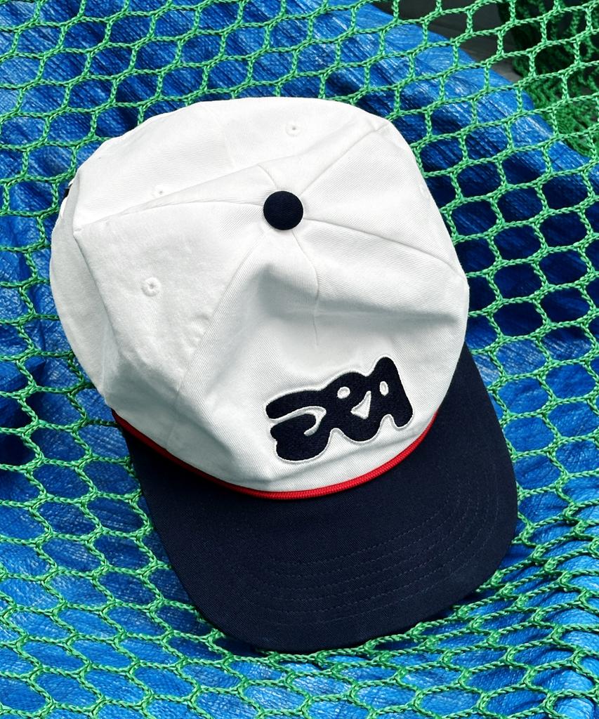 ERA Unisex Era Bubble Logo Cap - White Navy