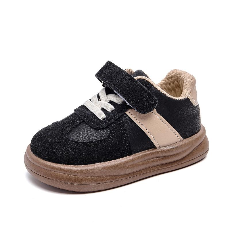 Children's German-style sneakers, spring and autumn models, with Velcro fasteners, soft soles, toddler walking shoes, casual sports shoes for boys