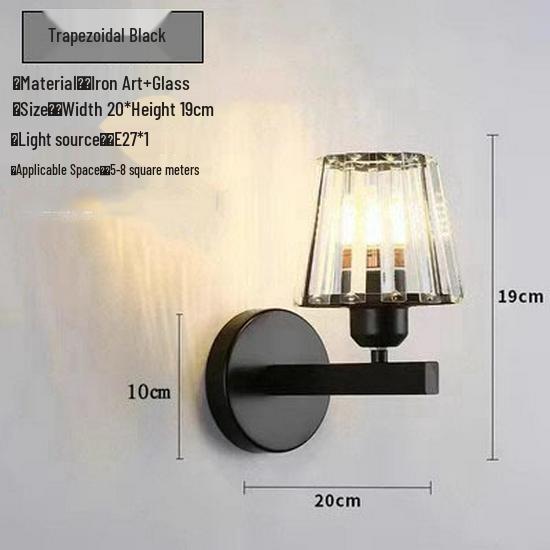Modern Nordic LED Wall Lamp for Bedroom and Living Spaces