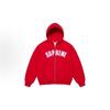 2026FW Moletom com Capuz Bandana Box Forro de Lã Algodão Masculino Jovem Streetwear