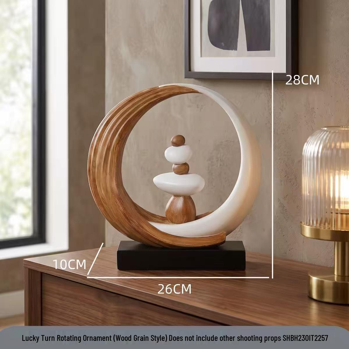 Eight Directions Wealth Ornament: Antique-Style Italian