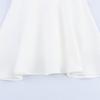 2025 Spring/Summer Women's Sweet Wavy Hem Off-Shoulder Strapless Dress