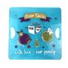 Santa Cookie Tray Resin Crafts for Making Christmas Decor Christmas Resin Molds Large Square Tray Molds Home Crafts
