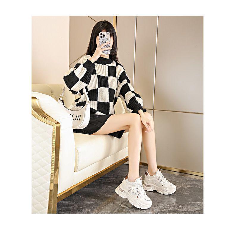 Petite Platform Sneakers for Women - Height-Boosting Casual Shoes in Extra Small Sizes