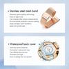 Luxury Women Wrist Watch Quartz Movement Wristwatch Moon Stars Night Flash Watches for Women
