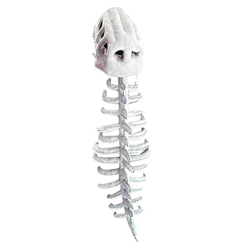 3D Dinosaur Skeleton Costume Set Halloween Dinosaur Skeleton Costume Funny Headgear Cosply Dress Up Clothing Plush Toys Gifts