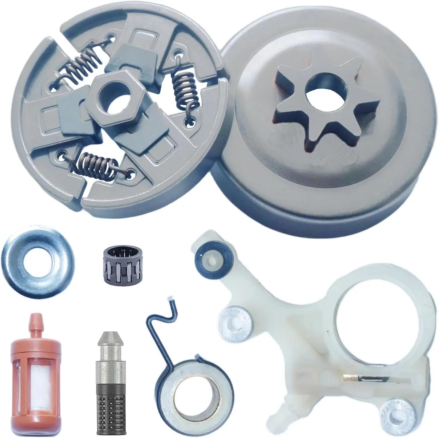 

High-Quality 325-7T Clutch Drum & Oil Pump Kit For MS271 MS291 Chainsaws Clutch Drum Sprocket Oil Pump Kit For Garden China Mainland