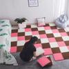 Soft Plush Children's Mat Babe Toys Eva Foam Puzzle Carpet Warm Children Play Mats Interlocking Rugs Infant Carpet 30*30*1.2CMcm