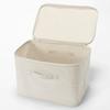 MUJI Soft 37cm x 26cm x 26cm Polyester with Item Number 12428909 Box, Medium, (W) (D) (H), Linen, Rectangular, Lid,