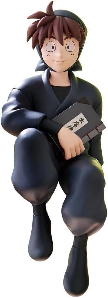 Hansuke Doi Noodle Stopper Figure Nintama Rantaro the Dokutake Ninja Strongest 15cm Official Goods Movie Corps' Strategist, Doi-sensei, Approx. [1