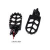 Stylish Foot Pegs Universal Fit Foot Pegs Reliable Support Simple Installs for Motorcycle Riders for KX450F 2019-2021