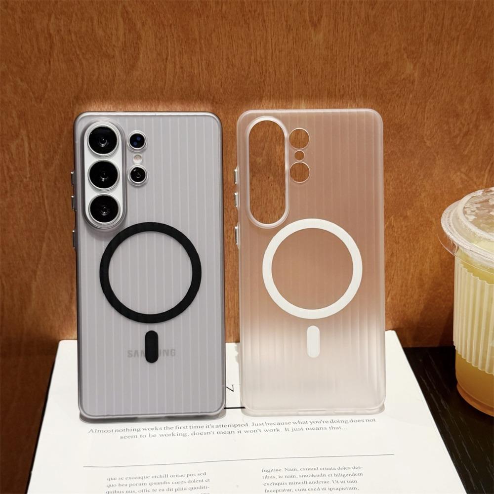 Matte for Hard Case for Samsung Galaxy S26 S2 Ultra S23 S24 Plus Magnetic Frosted Ultra Slim Thin PC Shockproof Cover